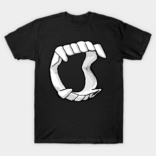 Plastic Vampire Fangs T-Shirt